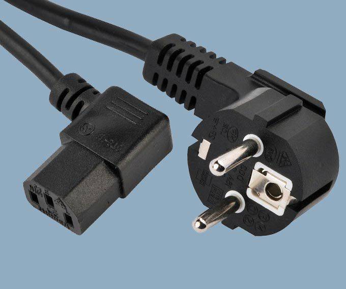 Korean KSC 8305 KTL KC 16A Plug dle IEC 60320 C13 pravý (levý) Napájecí kabel