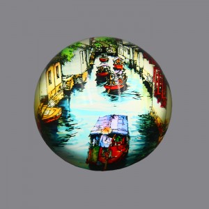 Hot selling beautiful Clear Dome Paperweight ,CRY771009