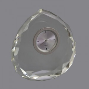 Water drop Logo empty gorgeous Unique design K9 crystal smart time CRY791005