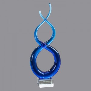 Fanistic Unique Custom Sculptured Art Glass AWARD