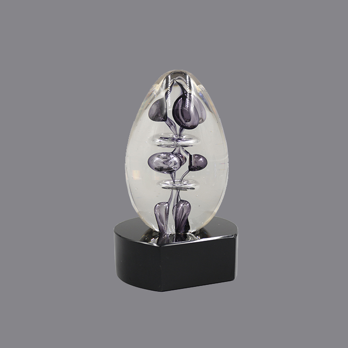 Beautiful Modern Art Glass Sculpture Award , AG891058,   ART GLASS TROPHY Featured Image