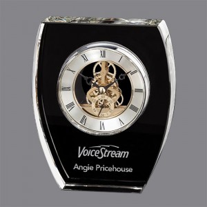 Cheapest Price Elegant Neck Square Bottle Perfume - Newest crystal glass desktop alarm clock for souvenir ，CRY791019 – Jaafarson
