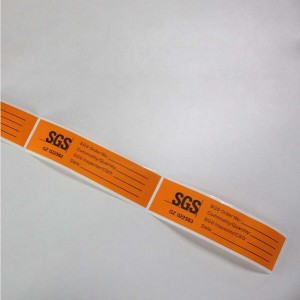 Custom Anti-counterfeit Void Label,Tamper Proof Asset Labels For Security Package