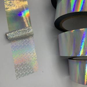 25 Micron Hologram Security Void Tape