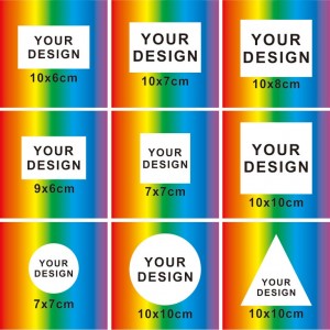 Colors—Custom Eggshell Stickers