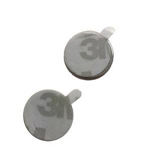 Neodymium magnet disc 13mm with adhesive backing