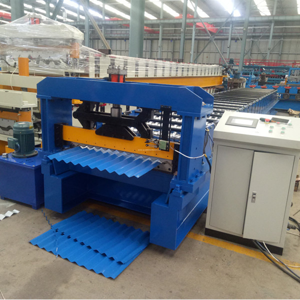 OEM Factory for Metal Keel Roll Forming Machine - Color Panel Corrugated Roof Sheet Making Machine – Golden Integrity