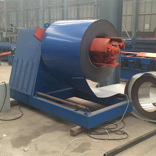 OEM/ODM Manufacturer Channel Making Machine - 5tons auto decoiler hydraulic decoiler – Golden Integrity