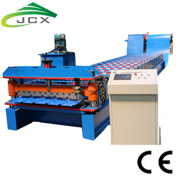 Russian C8 Roofing Sheet Roll Forming Machine