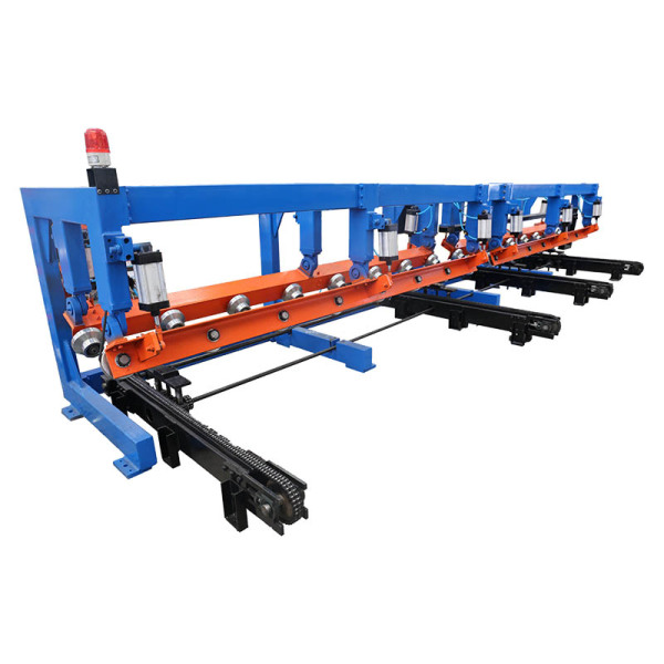 pneumatic stacker for roof roll forming machine auto