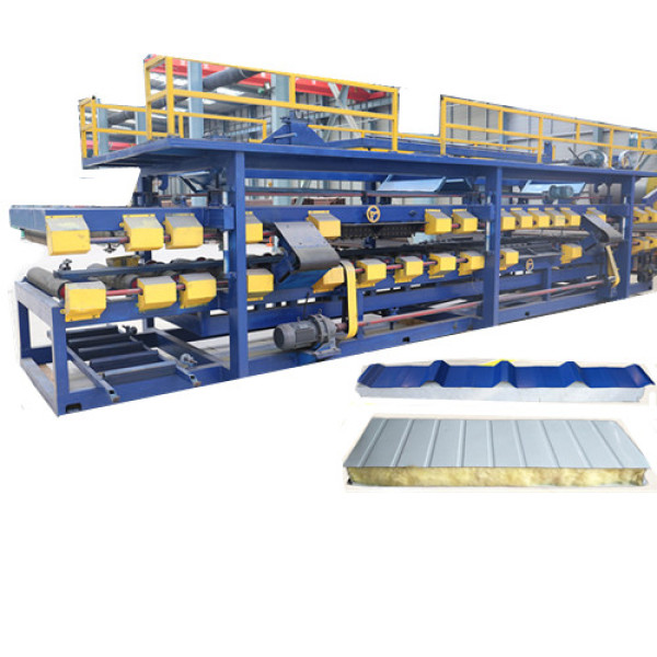 Eps sandwich roof roll forming machine