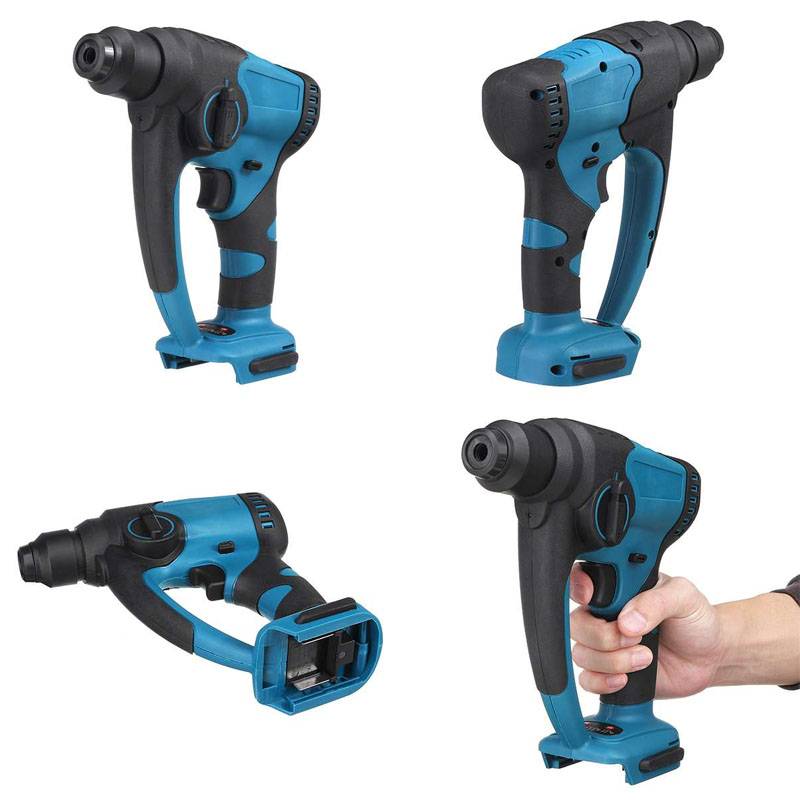 Multifunctional 4 Flute Wireless Electric Rotary Hammer For Makita 18V Battery 
