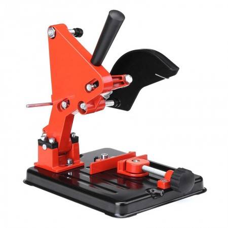 For 100-125 Cutter Angle Grinder Wood Power Tool Accessory Angle Grinder Stand Iron Base Angle Grinder Bracket Holder Support