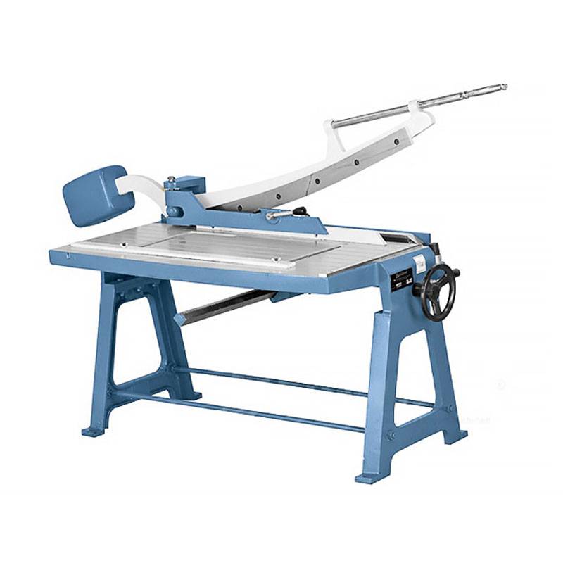 low price hand guillotine shearing cut machine manual shear khs-1000 Featured Image