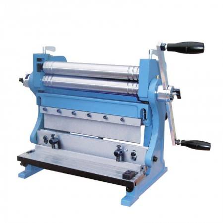 Manual Shear 12″ Sheet Metal Cutting Bending Rolling Machine 3 In 1