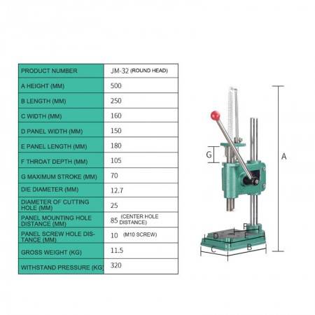 Hand press machine Manual presses machine Small industrial hand press Mini industrial hand press