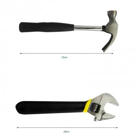 Hand Tools Set woodworking Household Repair Diy Kit Wrench Screwdriver Knife Tools Set Kit