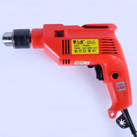 Hand electric drill household 220v power tool multifunctional small mini high power plug-in