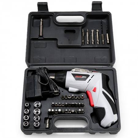 Cordless Handheld Electric Screwdriver Set Household Nickel-chromium Rechargeable Drill Power Gun Tools