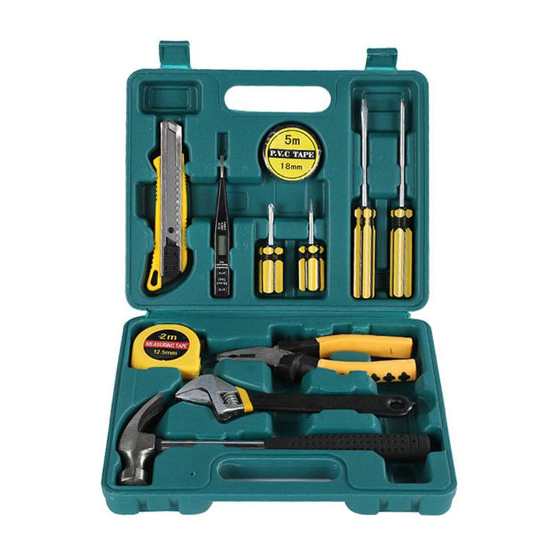 13PCS Household Tools Set Mixed Ironware Hardware Kit Box For Car Computer Phone Multi-Function Toolbox Screwdriver Bit Featured Image