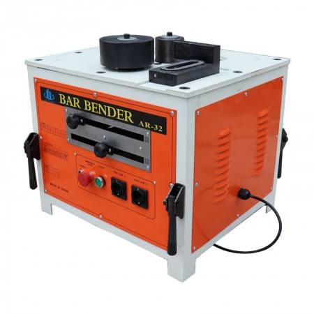 RB-25 portable electric steel bending machine precision positioning double angle double switch precision bending tool