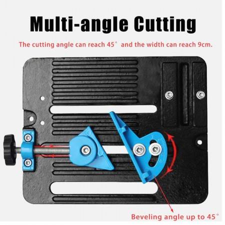 Angle Grinder Fixed Bracket Polishing Machine Conversion Cutting Machine Table Saw Desktop Pull Rod Angle Grinding Machine
