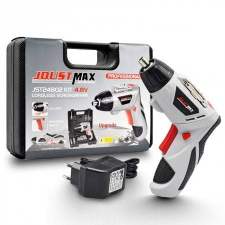 4.8V Electric Screwdriver Set Portable Cordless Drill 45 Bits Mini Cordless Power With LED Light Multi-function Power Tools