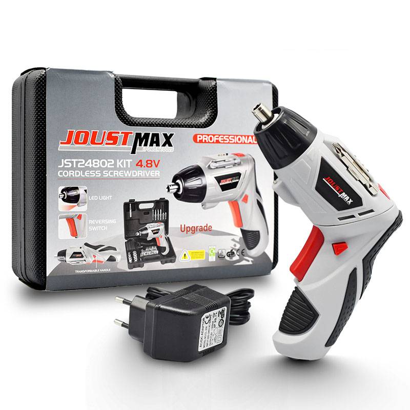 4.8V Electric Screwdriver Set Portable Cordless Drill 45 Bits Mini Cordless Power With LED Light Multi-function Power Tools Featured Image