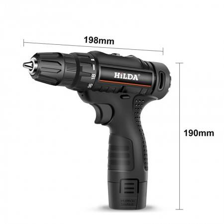 Screwdriver Electric Hand Drill Battery Rechargeable Electric Hammer Drill Electric Screwdriver DIY Household Electric Tool
