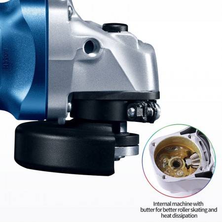 GWS6-100 Angle Grinder 220V Cutting Polishing Machine Hand Wheel Electric Concrete Metal Polisher 100mm grinding disc