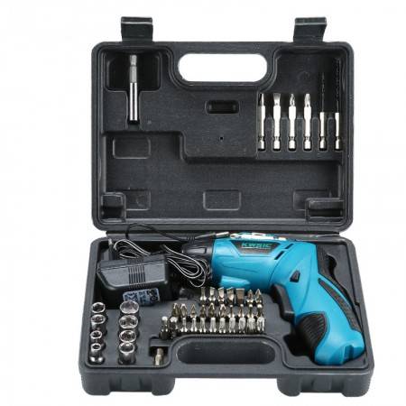 4.8V Electric Screwdriver Multi-function Charging Hand Drill With 45 Bits Cordless Electric Screwdriver Set