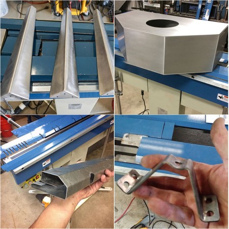 Hand operated aluminum manual sheet metal folding edge bending machine 1250E