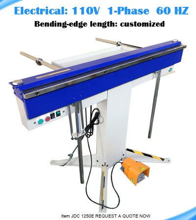 Fast shipping customized Logo/Color magnetic electric bending machine