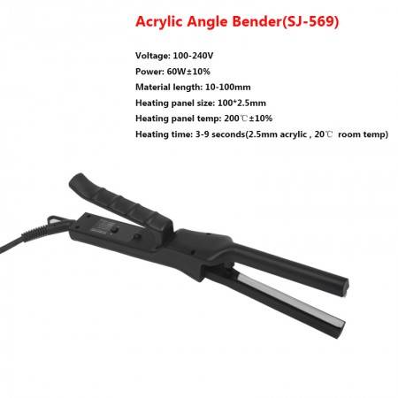 Acrylic Bender cha Vifaa Channel Barua moto bending mashine Arc / Angle Shape Bender Tool 1 jozi + 12cm tube Bender