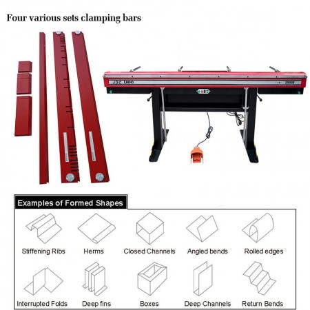 Magnabend Folding Machine – Metal Roofing Tools 2500E Electromagnetic Sheet Metal Folding Machine