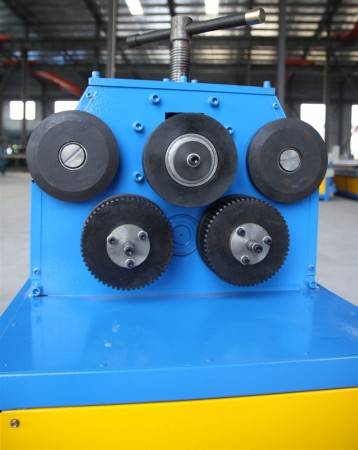 Ventilation Duct Electric Angle Iron Round Machine, Roll Benders, Round Section Bar Bending Machine ,Pipe Roller Steel Rolling