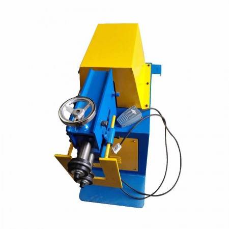 Electric bead roller rotary round duct beading machine
