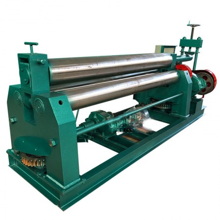 Fully automatic plate rolling machine electric positive three roll plate rolling press drum machine