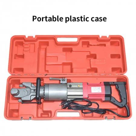 1PC HRB-16A Portable Electric Steel Bending Machine 220V/110V Hydraulic Rebar Bending Machine Bendable Bar Diameter 4-16mm