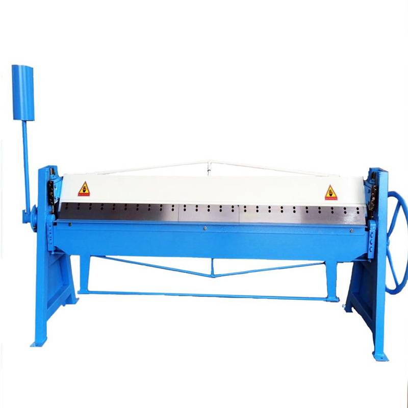 PriceList for Steel Bending Machine -
 sheet metal folding machine manual flange bender crimping machine – JINDONGCHENG
