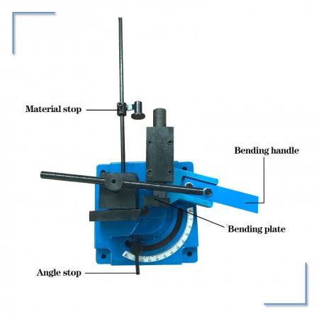 Manufacturers wholesale export powerful universal bending machine UB100 pipe bending machine thick plate bending machine