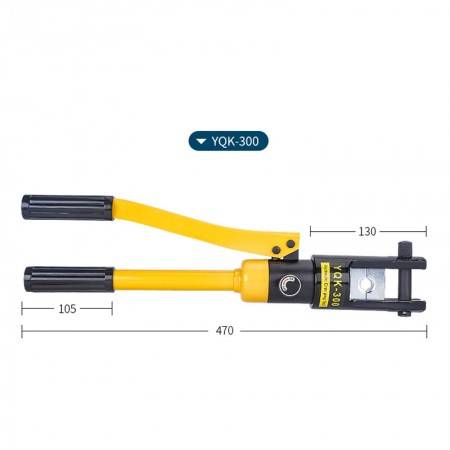 Manual hydraulic pliers