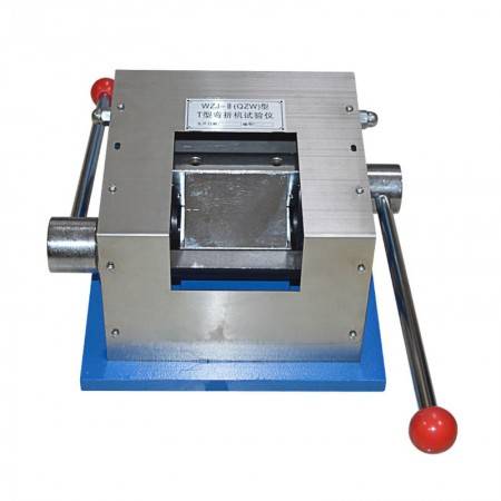Manual T bending machine WZJ-II T bend tester machine equipment test the coated T bending tester of steel belt