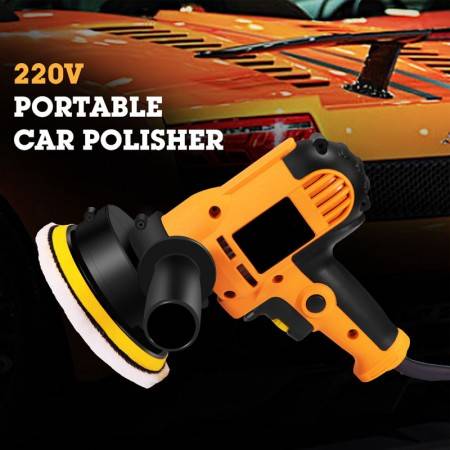 220V Electric Car Polisher Machine Auto Polishing Machine Adjustable Speed Sanding Waxing Tools Car Accessories Powewr Tools