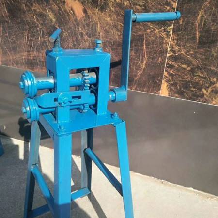 Small hand crimping machine for pipe rolling stainless steel rolling