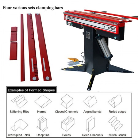 Manual folding metal Manual sheet metal folding machine