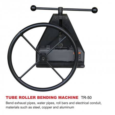 Universal Roller Bender Manual Tube Bend Tool Steel Pipe Bender