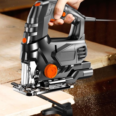 Jigsaw Power Tool Machine Electric Saw With Laser Guide Jig Saw For Metal Wood Steel Cutter Blades For Woodworking
