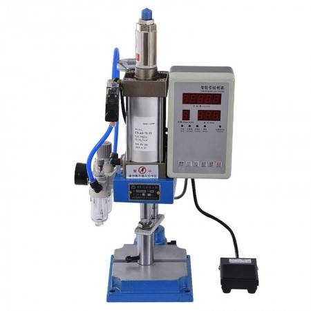 Automatic Pneumatic press punching printing machine logo letter stamps print cutting die emboss press force adjustable