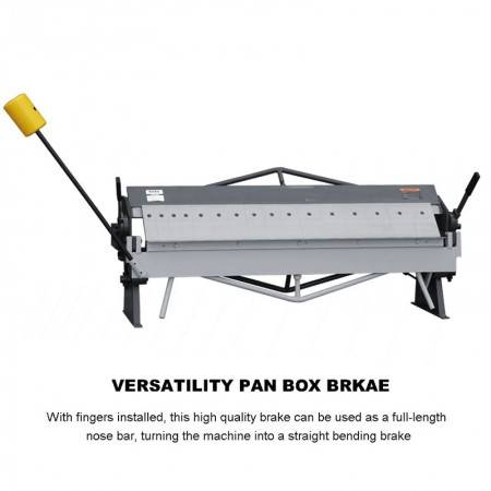Industrial 50-Inch Sheet Metal Pan and Box Brake, 16 Gauge Mild Steel Capacity